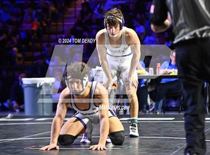 Thumbnail 2 in UIL 6A Championship Finals 126, 132, 138lb photogallery.
