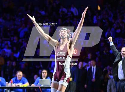 Thumbnail 2 in UIL 6A Championship Finals 126, 132, 138lb photogallery.