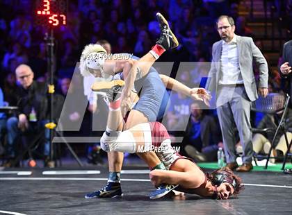 Thumbnail 1 in UIL 6A Championship Finals 126, 132, 138lb photogallery.