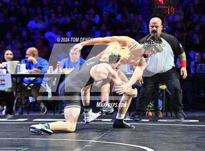 Thumbnail 1 in UIL 6A Championship Finals 126, 132, 138lb photogallery.