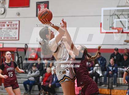 Thumbnail 2 in Prout vs. Woodstock Academy photogallery.