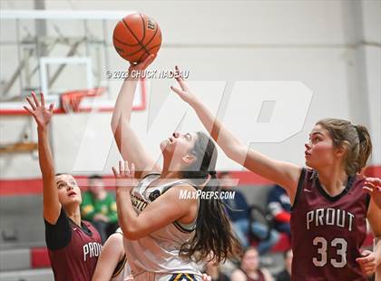 Thumbnail 3 in Prout vs. Woodstock Academy photogallery.