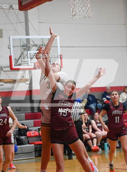 Thumbnail 3 in Prout vs. Woodstock Academy photogallery.