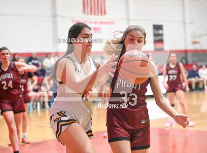 Thumbnail 3 in Prout vs. Woodstock Academy photogallery.