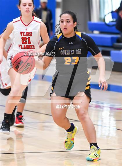 Thumbnail 2 in Valley Lutheran vs. Phoenix Country Day (PCDS Desert Classic - Championship) photogallery.