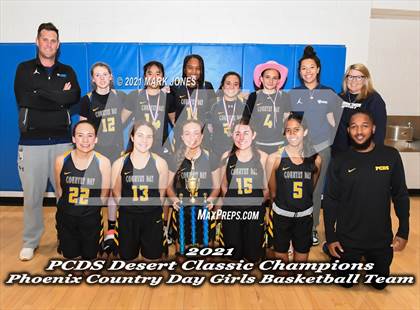 Thumbnail 2 in Valley Lutheran vs. Phoenix Country Day (PCDS Desert Classic - Championship) photogallery.