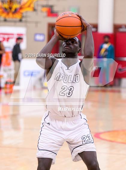 Thumbnail 1 in Liberty vs Apollo (Hoophall West Tournament)  photogallery.
