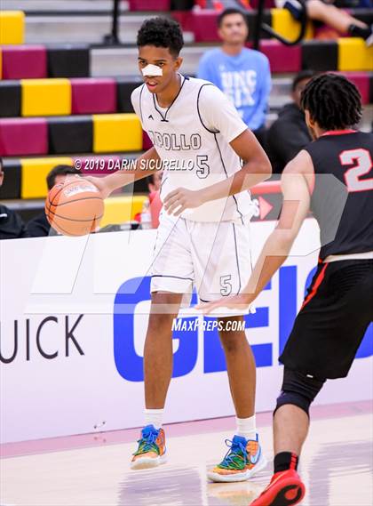 Thumbnail 2 in Liberty vs Apollo (Hoophall West Tournament)  photogallery.