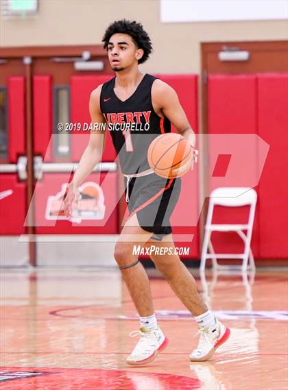 Thumbnail 1 in Liberty vs Apollo (Hoophall West Tournament)  photogallery.