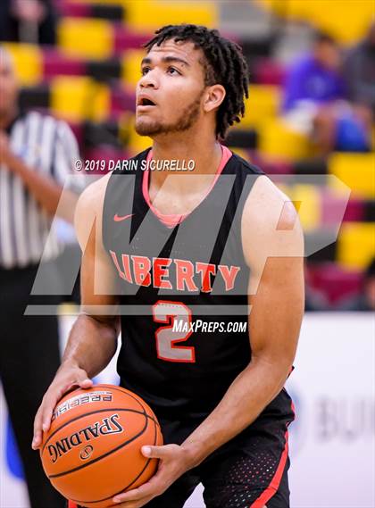 Thumbnail 2 in Liberty vs Apollo (Hoophall West Tournament)  photogallery.