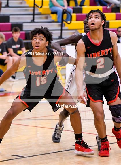 Thumbnail 3 in Liberty vs Apollo (Hoophall West Tournament)  photogallery.