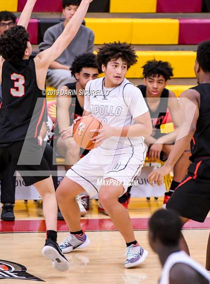 Thumbnail 2 in Liberty vs Apollo (Hoophall West Tournament)  photogallery.