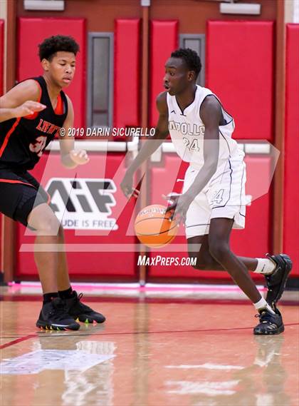 Thumbnail 1 in Liberty vs Apollo (Hoophall West Tournament)  photogallery.
