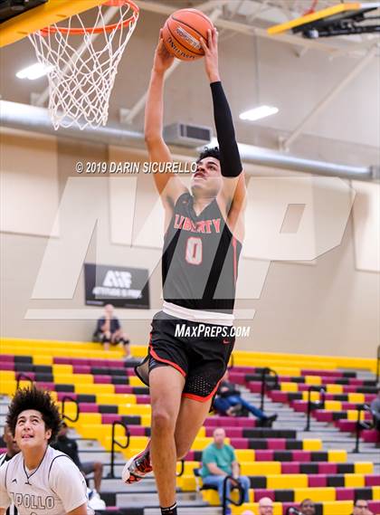 Thumbnail 1 in Liberty vs Apollo (Hoophall West Tournament)  photogallery.