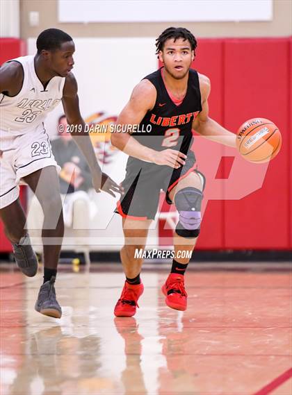 Thumbnail 2 in Liberty vs Apollo (Hoophall West Tournament)  photogallery.