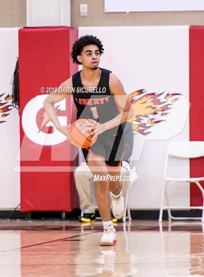 Thumbnail 2 in Liberty vs Apollo (Hoophall West Tournament)  photogallery.