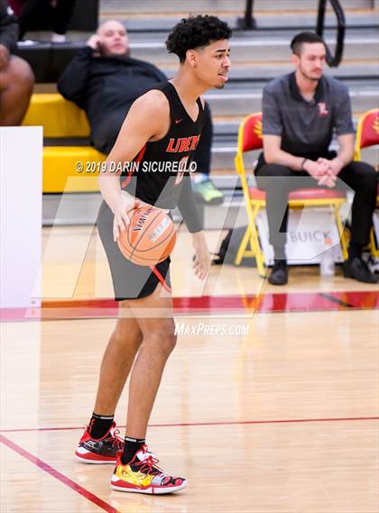 Thumbnail 2 in Liberty vs Apollo (Hoophall West Tournament)  photogallery.