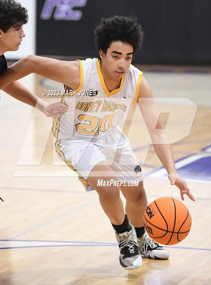 Thumbnail 1 in Northwest Christian vs. Highland Prep (Coyotes Basketball Invitational) photogallery.