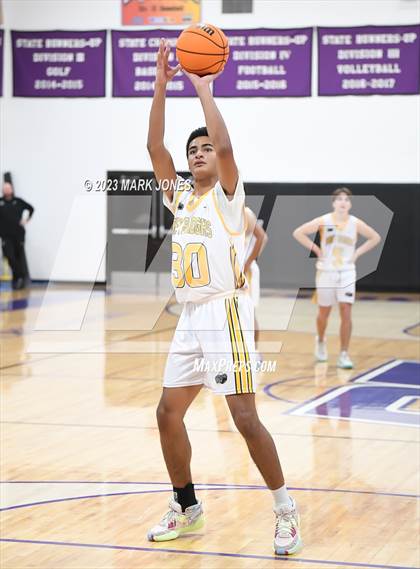 Thumbnail 2 in Northwest Christian vs. Highland Prep (Coyotes Basketball Invitational) photogallery.