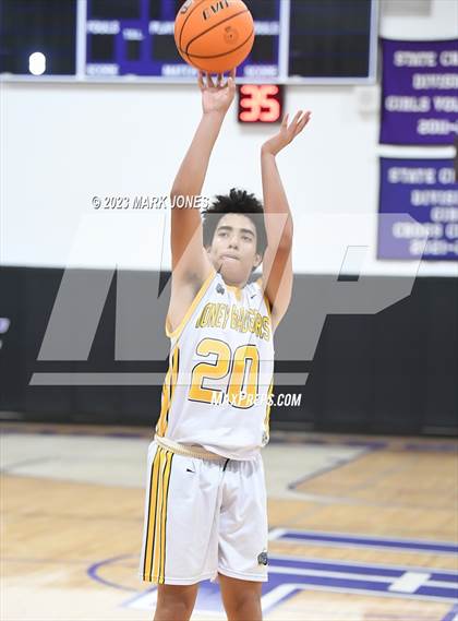 Thumbnail 3 in Northwest Christian vs. Highland Prep (Coyotes Basketball Invitational) photogallery.