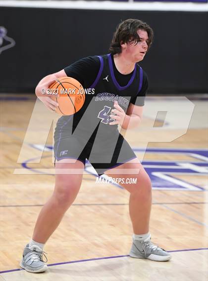 Thumbnail 3 in Northwest Christian vs. Highland Prep (Coyotes Basketball Invitational) photogallery.