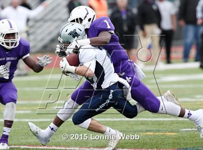 Thumbnail 2 in New Rochelle vs John Jay-East Fishkill (Section 1 Class AA Final) photogallery.