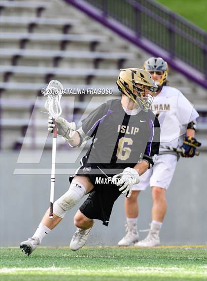 Thumbnail 3 in Islip vs. Pelham Memorial (NYSPHSAA Class C East Semifinal) photogallery.