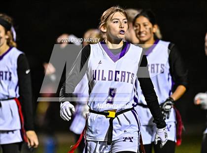 Thumbnail 3 in Flag Football 5A Final Mountain Vista vs Arvada West photogallery.