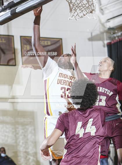 Thumbnail 3 in Arlington vs Mount Vernon (Section 1 Class AA Semifinal) photogallery.