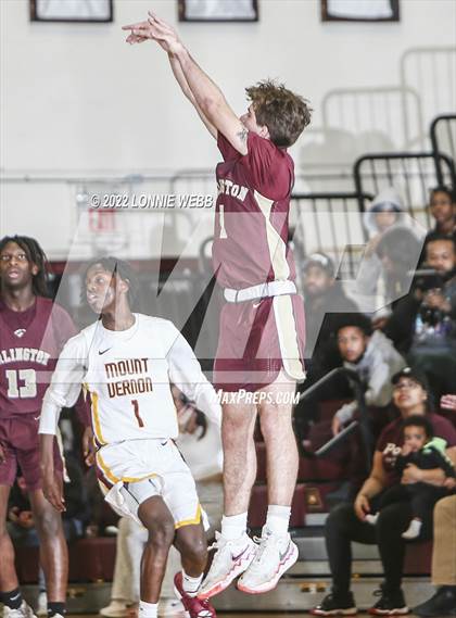 Thumbnail 3 in Arlington vs Mount Vernon (Section 1 Class AA Semifinal) photogallery.