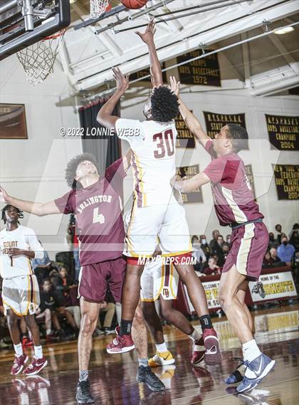 Thumbnail 3 in Arlington vs Mount Vernon (Section 1 Class AA Semifinal) photogallery.