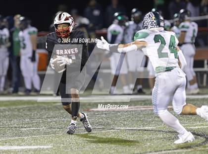Thumbnail 2 in Mt. Zion vs Peoria Notre Dame (IHSA 4A Round 2) photogallery.