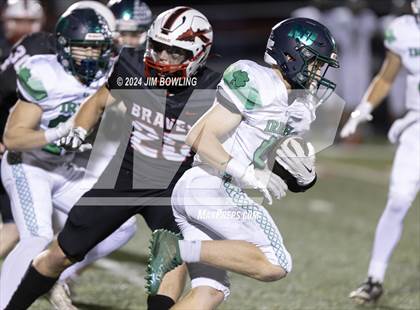 Thumbnail 3 in Mt. Zion vs Peoria Notre Dame (IHSA 4A Round 2) photogallery.