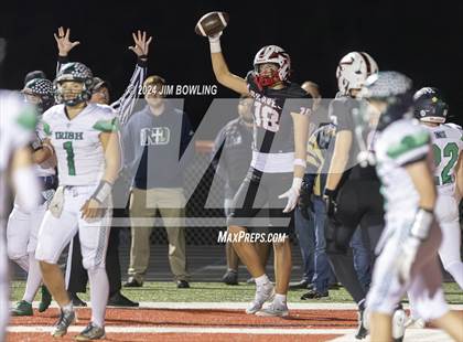 Thumbnail 1 in Mt. Zion vs Peoria Notre Dame (IHSA 4A Round 2) photogallery.