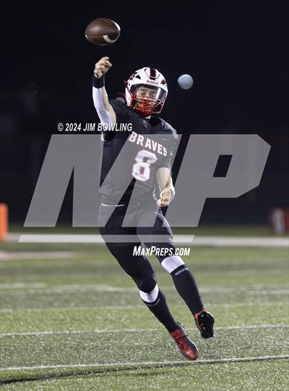 Thumbnail 1 in Mt. Zion vs Peoria Notre Dame (IHSA 4A Round 2) photogallery.
