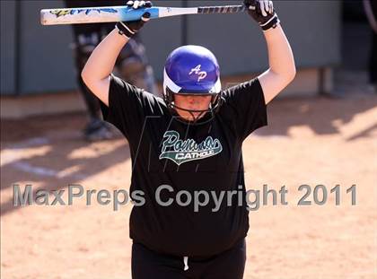 Thumbnail 2 in Pomona Catholic vs. Bellarmine-Jefferson (CIF SS D7 Final) photogallery.