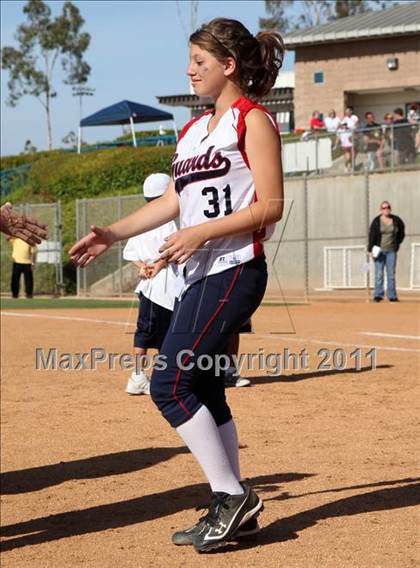 Thumbnail 3 in Pomona Catholic vs. Bellarmine-Jefferson (CIF SS D7 Final) photogallery.