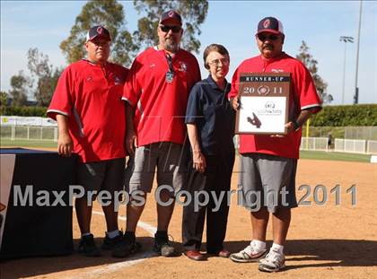 Thumbnail 1 in Pomona Catholic vs. Bellarmine-Jefferson (CIF SS D7 Final) photogallery.