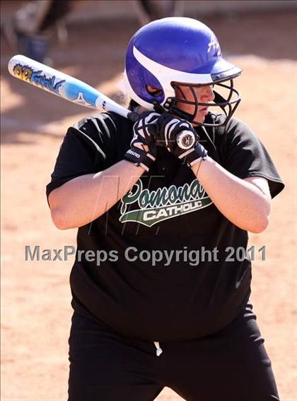 Thumbnail 1 in Pomona Catholic vs. Bellarmine-Jefferson (CIF SS D7 Final) photogallery.