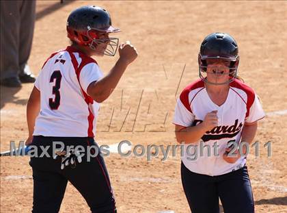 Thumbnail 3 in Pomona Catholic vs. Bellarmine-Jefferson (CIF SS D7 Final) photogallery.
