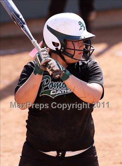 Thumbnail 1 in Pomona Catholic vs. Bellarmine-Jefferson (CIF SS D7 Final) photogallery.