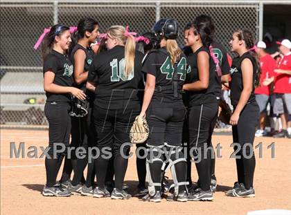 Thumbnail 3 in Pomona Catholic vs. Bellarmine-Jefferson (CIF SS D7 Final) photogallery.