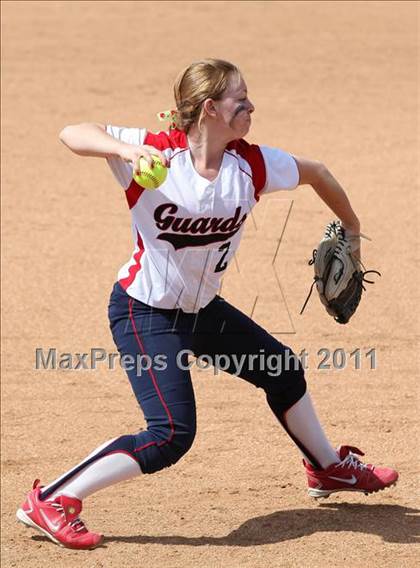 Thumbnail 1 in Pomona Catholic vs. Bellarmine-Jefferson (CIF SS D7 Final) photogallery.