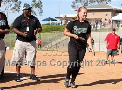 Thumbnail 2 in Pomona Catholic vs. Bellarmine-Jefferson (CIF SS D7 Final) photogallery.