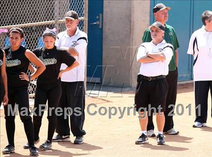 Thumbnail 2 in Pomona Catholic vs. Bellarmine-Jefferson (CIF SS D7 Final) photogallery.