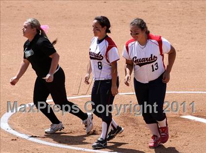 Thumbnail 3 in Pomona Catholic vs. Bellarmine-Jefferson (CIF SS D7 Final) photogallery.