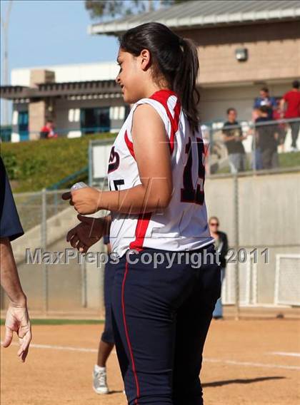 Thumbnail 1 in Pomona Catholic vs. Bellarmine-Jefferson (CIF SS D7 Final) photogallery.