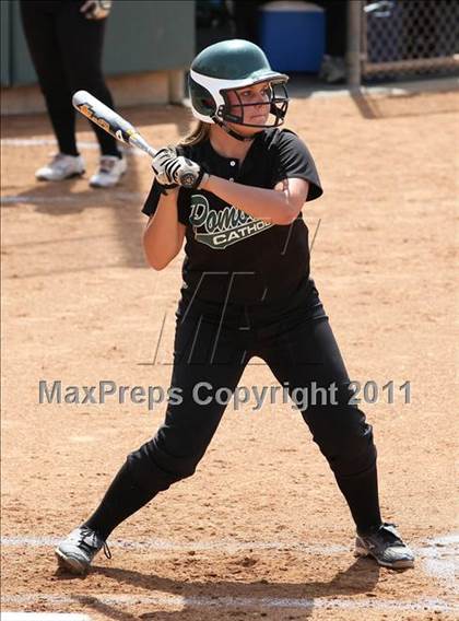 Thumbnail 3 in Pomona Catholic vs. Bellarmine-Jefferson (CIF SS D7 Final) photogallery.