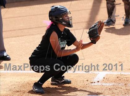 Thumbnail 2 in Pomona Catholic vs. Bellarmine-Jefferson (CIF SS D7 Final) photogallery.
