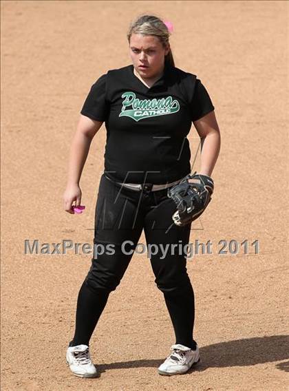 Thumbnail 1 in Pomona Catholic vs. Bellarmine-Jefferson (CIF SS D7 Final) photogallery.